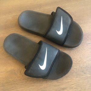 Kids Size 13 Nike Slides